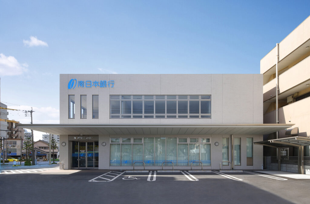 株式会社南日本銀行上町支店 新築工事の写真(鹿児島県鹿児島市)